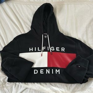 Tommy Hilfiger Denim Pull Over Hoodie